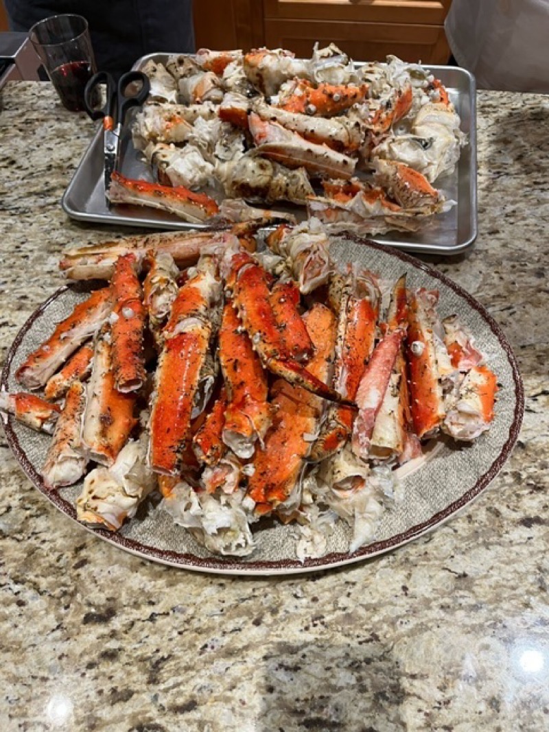 From Past Presidents Dinner - Crab