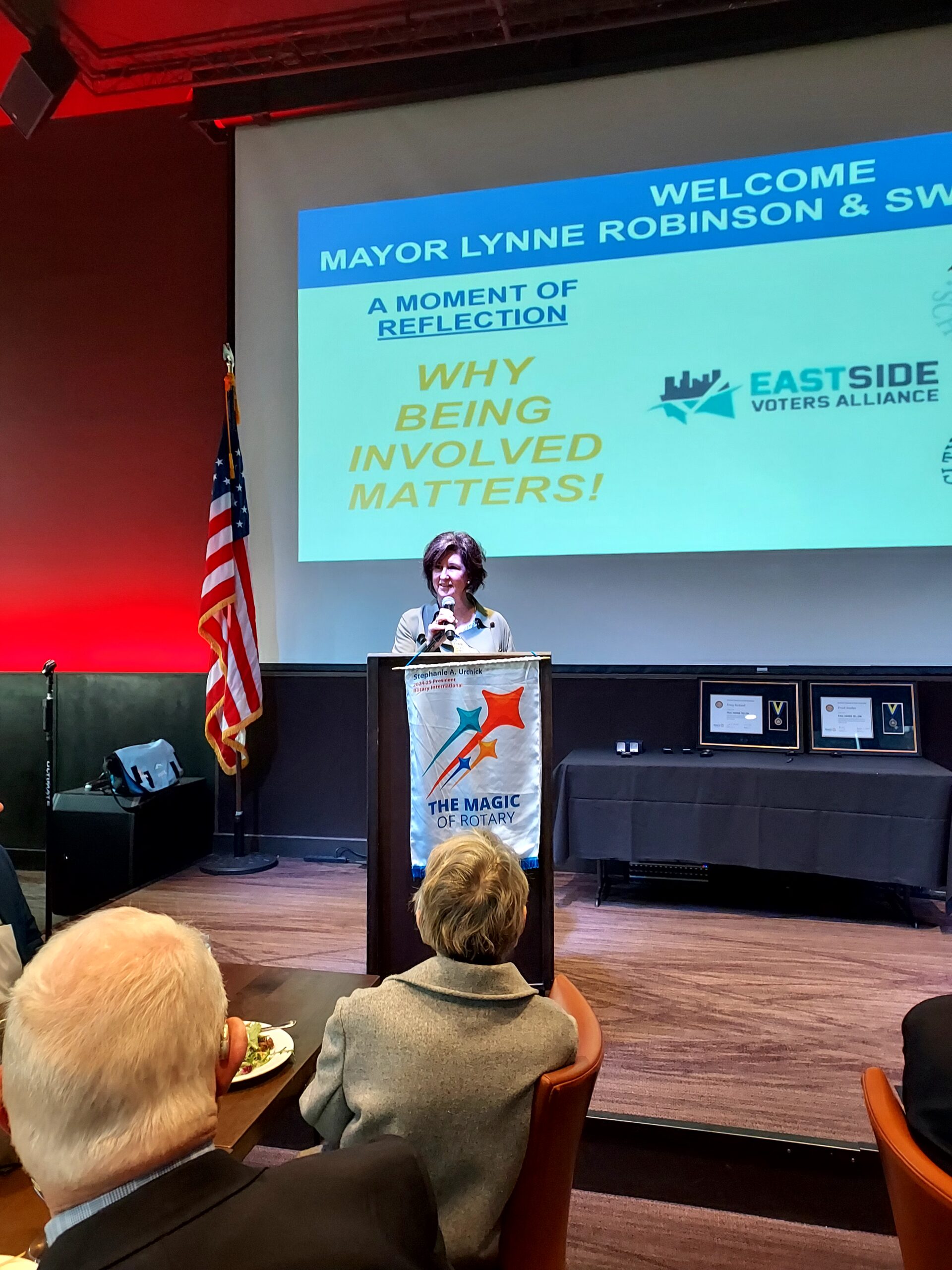 Mayor Lynne Robinson Why Being Involved Matters