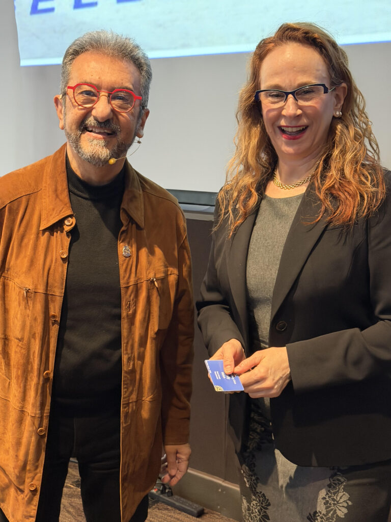 Sandy Walsh becomes an official blue badge member