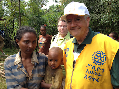 Kim Lorenz, Rotarian